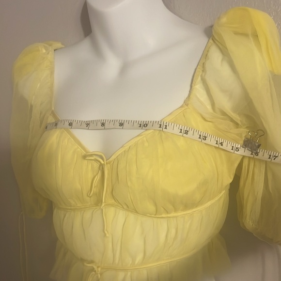 For love & lemon sunshine crop top small - Picture 6 of 13